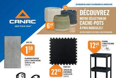 Canac Flyer January 22 to 28