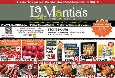 LaMantia's Flyer January 22 to 28