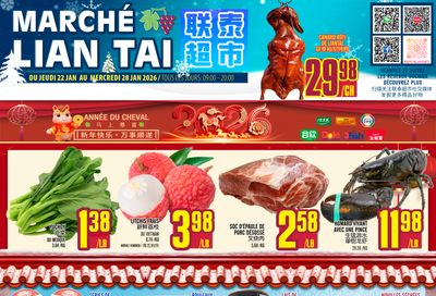 Marche Lian Tai Flyer January 22 to 28