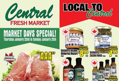 Central Fresh Market Flyer January 22 to 29
