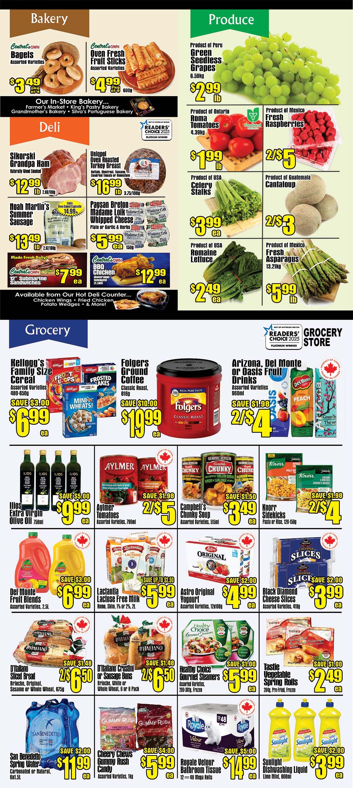 Central Fresh Market Flyer January 22 to 29
