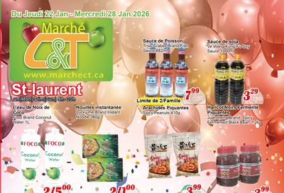 Marche C&T (St. Laurent) Flyer January 22 to 28