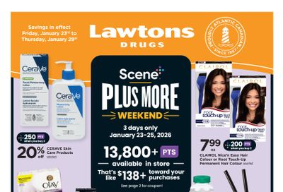 Lawtons Drugs (NS) Flyer January 23 to 29