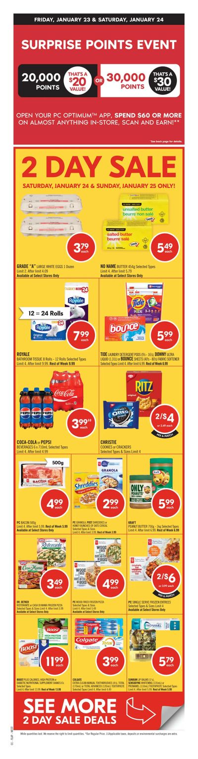 Shoppers Drug Mart (West) Flyer January 24 to 29