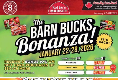 Red Barn Market Flyer January 22 to 28