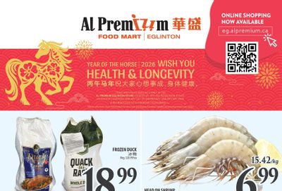 Al Premium Food Mart (Eglinton Ave.) Flyer January 22 to 28