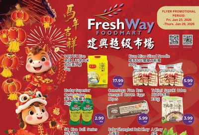 FreshWay Foodmart Flyer January 23 to 29