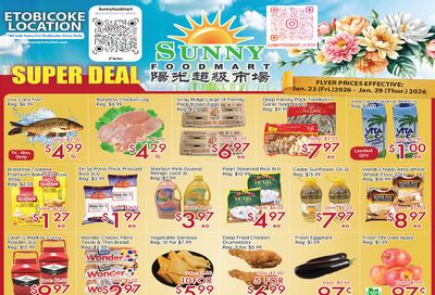 Sunny Foodmart (Etobicoke) Flyer January 23 to 29