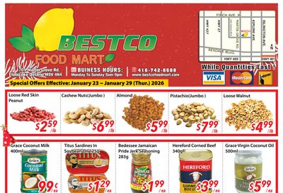 BestCo Food Mart (Etobicoke) Flyer January 23 to 29