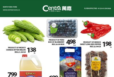 Centra Foods (North York) Flyer January 23 to 29