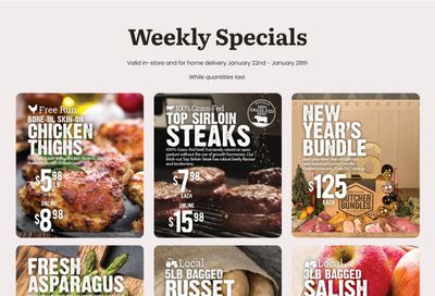 Meridian Farm Market Flyer January 22 to 28