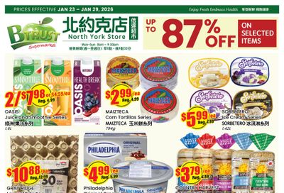 Btrust Supermarket (North York) Flyer January 23 to 29