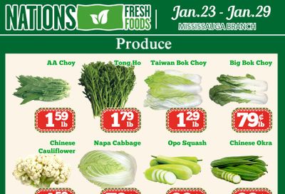 Nations Fresh Foods (Mississauga) Flyer January 23 to 29