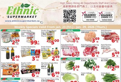 Ethnic Supermarket (Milton) Flyer January 23 to 29
