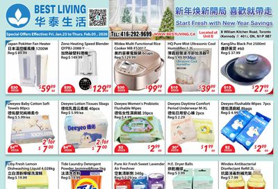 Best Living Flyer January 23 to February 5