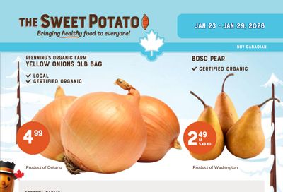 The Sweet Potato Flyer January 23 to 29