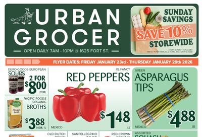 Urban Grocer Flyer January 23 to 29
