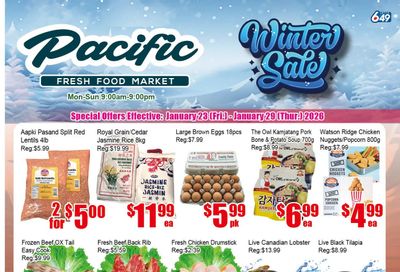 Pacific Fresh Food Market (Pickering) Flyer January 23 to 29