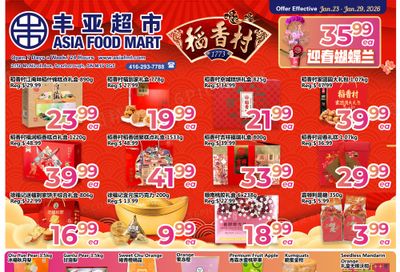 Asia Food Mart Flyer January 23 to 29