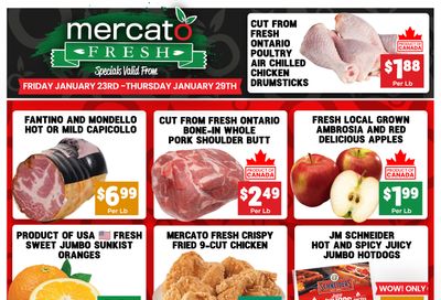Mercato Fresh Flyer January 23 to 29