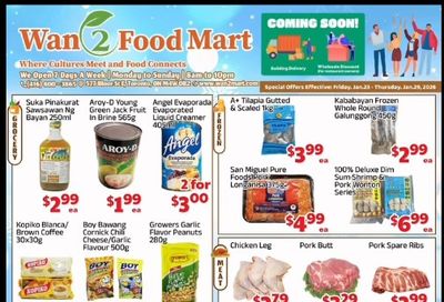 Wan 2 Food Mart Flyer January 23 to 29