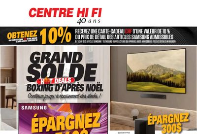 Centre Hi-Fi Flyer January 23 to 29