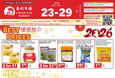 Chong Lee Market Flyer January 23 to 29