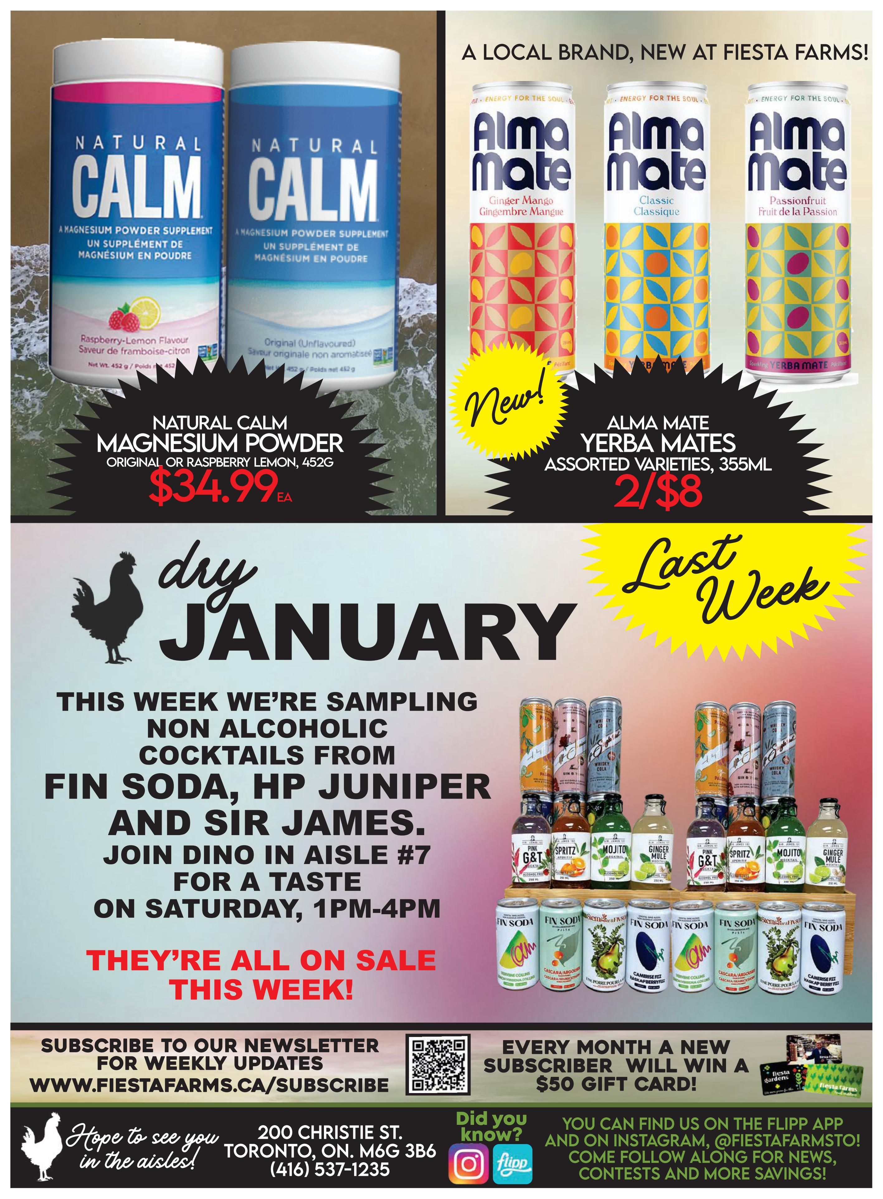 Fiesta Farms Flyer January 23 to 29