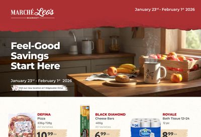 Marche Leo's Flyer January 23 to February 1