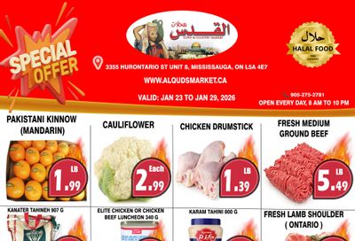 Al-Quds Supermarket Flyer January 23 to 29