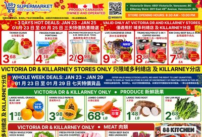 88 Supermarket Flyer January 23 to 29
