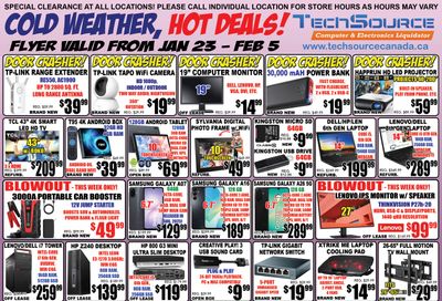 TechSource Flyer January 23 to February 5