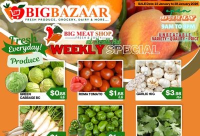 Big Bazaar Canada Flyer January 23 to 28