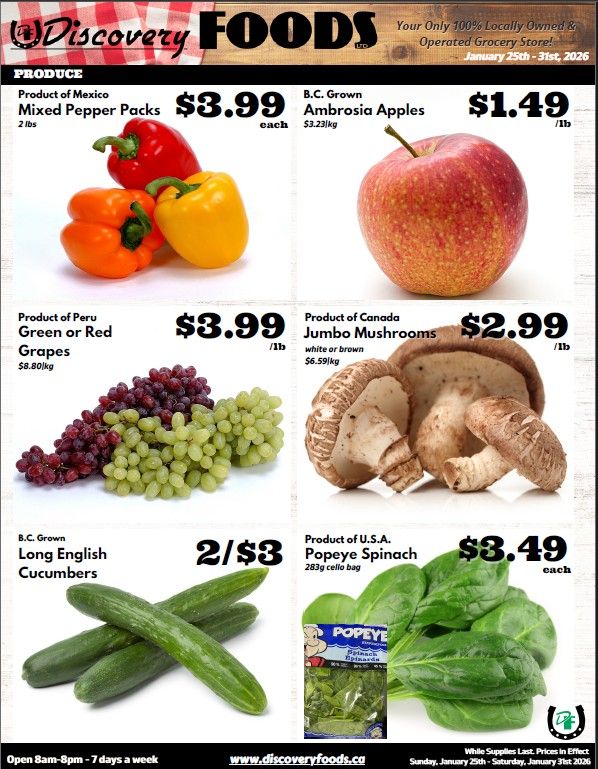 Discovery Foods Flyer January 25 to 31
