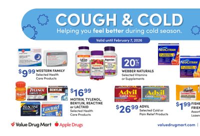 Value Drug Mart Flyer January 25 to February 7