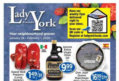 Lady York Foods Flyer January 26 to February 1