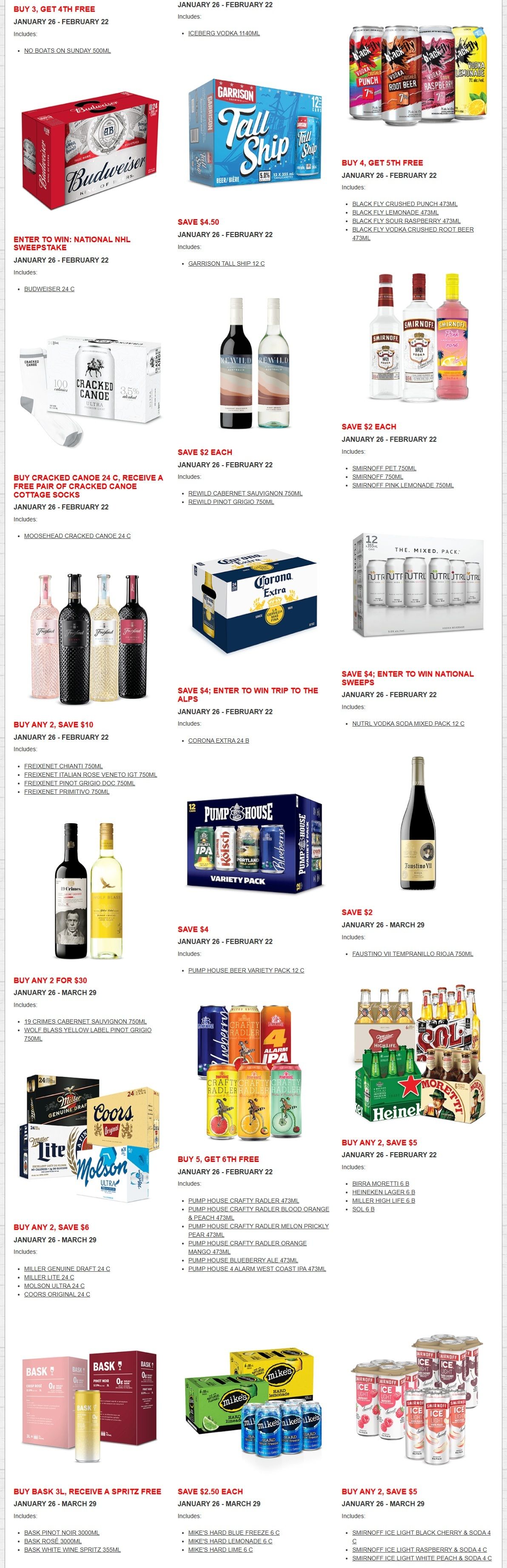 ANBL Hot Deals Flyer January 26 to March 29