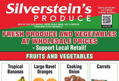 Silverstein's Produce Flyer January 27 to 31