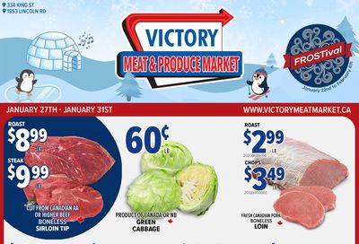 Victory Meat Market Flyer January 27 to 31