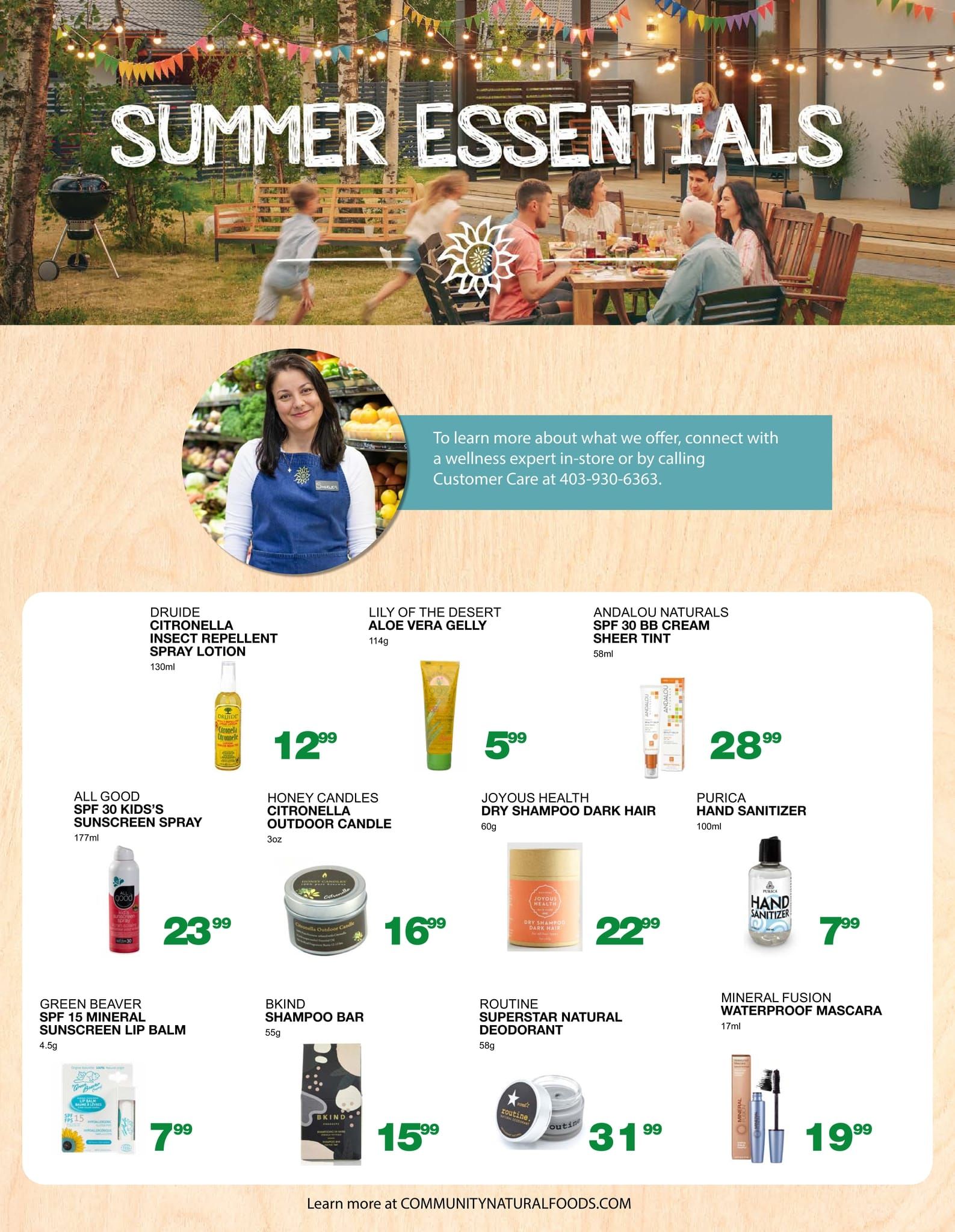 Community Natural Foods Flyer June 24 to 30