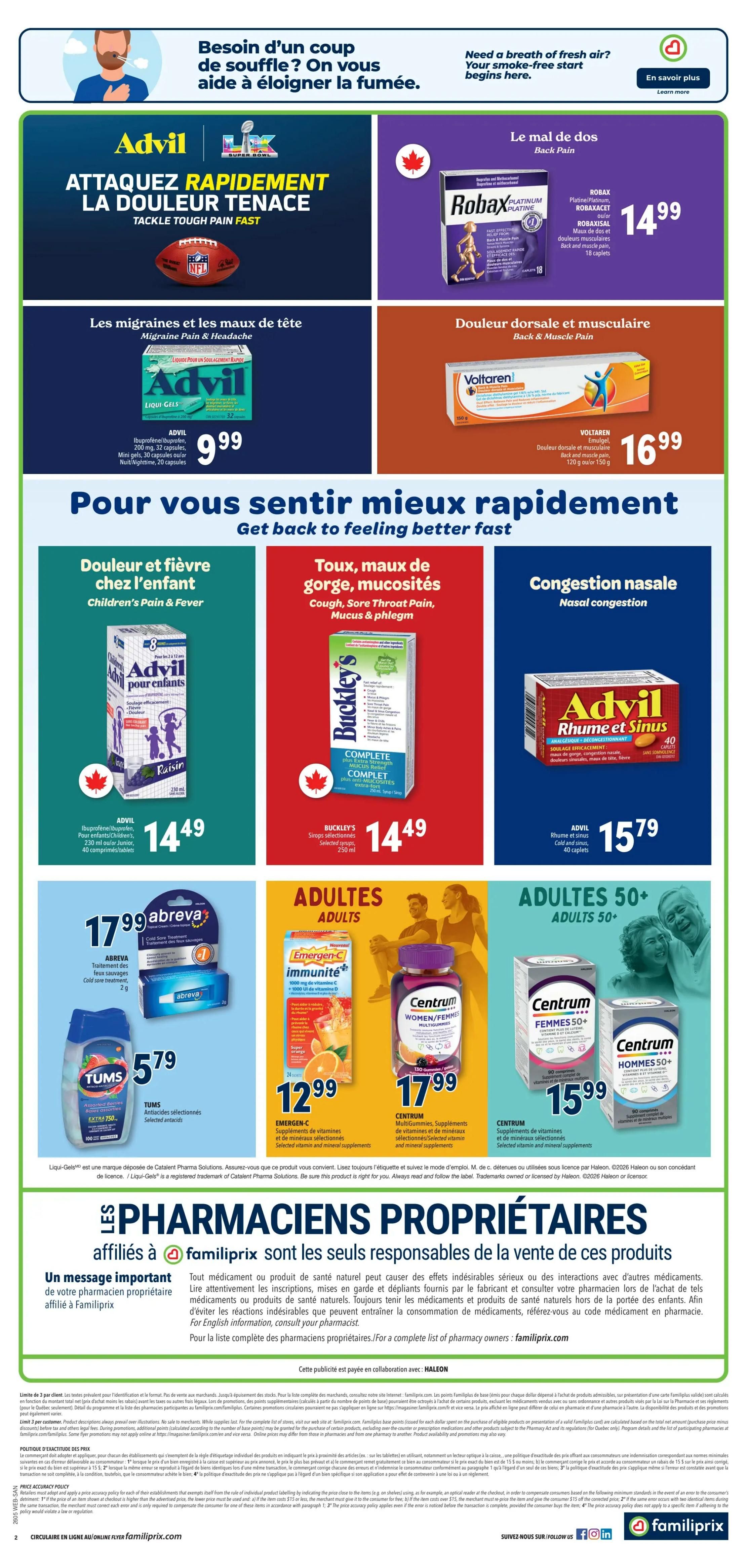 Familiprix Sante Flyer January 29 to February 4