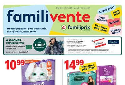 Familiprix Clinique Flyer January 29 to February 4