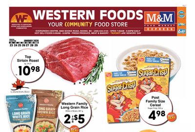 Western Foods Flyer January 23 to 29