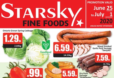 Starsky Foods Flyer June 25 to July 1
