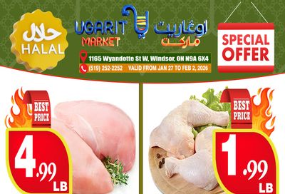 Ugarit Market Flyer January 27 to February 2