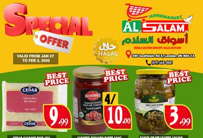 Al-Salam Supermarket Flyer January 27 to February 2
