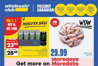 Wholesale Club (West) Flyer January 29 to February 18