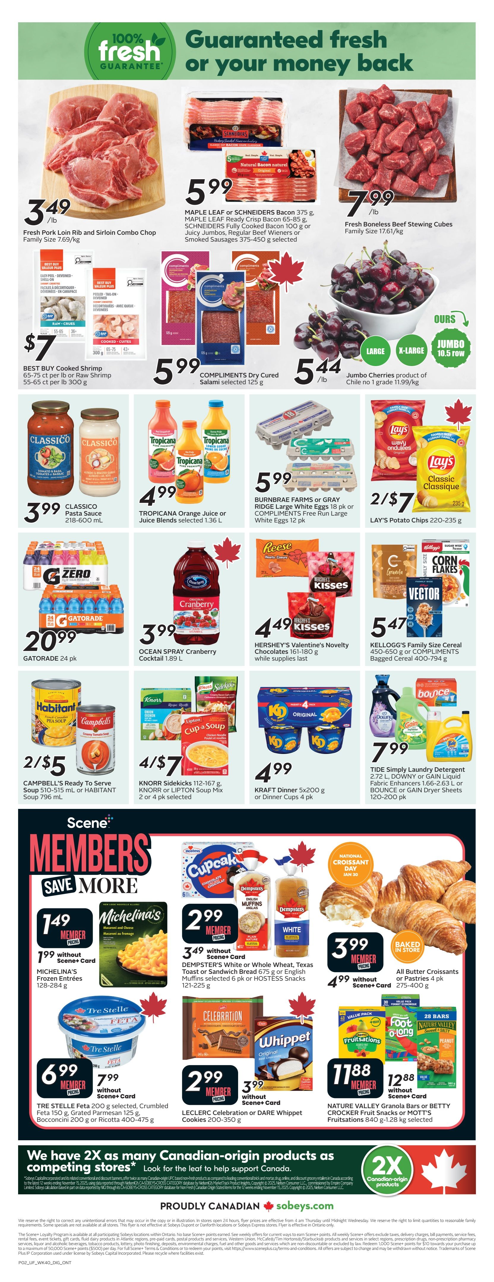 Sobeys Urban Fresh Flyer January 29 to February 4