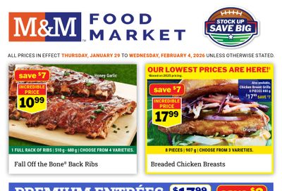 M&M Food Market (Atlantic, ON & West) Flyer January 29 to February 4