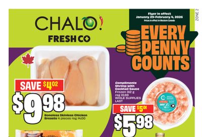 Chalo! FreshCo (West) Flyer January 29 to February 4